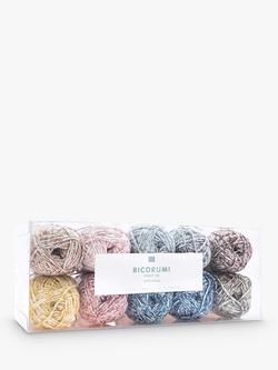 Rico Design Ricorumi Spray Yarn, Pack of 10, 25g, Multi, Multi