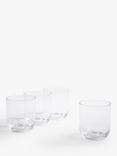 John Lewis Plastic Picnic Tumblers, Set of 4, 420ml, Clear