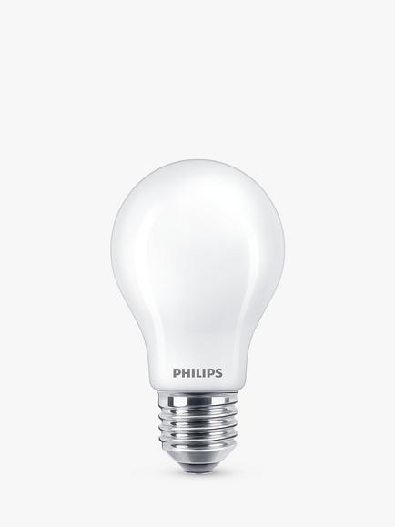 Philips 10.5W A60 ES LED Non Dimmable Classic Bulb, Cool White, 