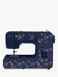 John Lewis JL111 Wildflower Print Sewing Machine, Blue