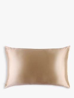 Slip® Pure Silk Zippered Pillowcase, Caramel