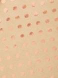 John Lewis Kraft Rose Gold Spot Wrapping Paper, 3m