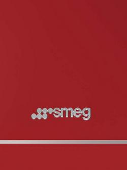 Smeg Portofino KPF12 120cm Chimney Cooker Hood - view 2, Red