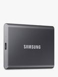 Samsung T7 Portable Solid State Drive, USB 3.2, 1TB, Titan Grey