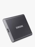 Samsung T7 Portable Solid State Drive, USB 3.2, 1TB, Titan Grey