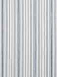 John Lewis Diderot Stripe Furnishing Fabric, French Blue