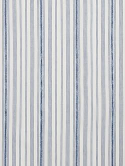 John Lewis Diderot Stripe Furnishing Fabric, French Blue