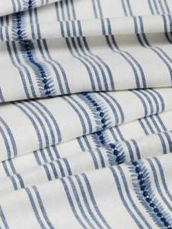 John Lewis Diderot Stripe Furnishing Fabric - view 2, French Blue
