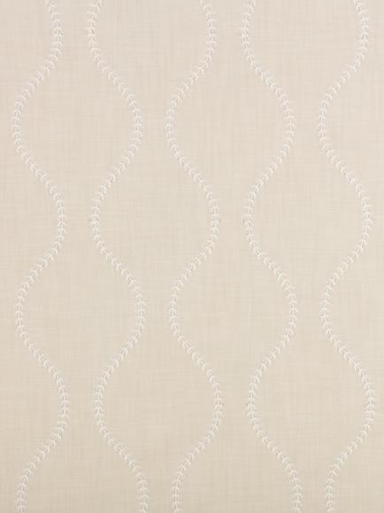 John Lewis Chattis Embroidery Furnishing Fabric, Greige
