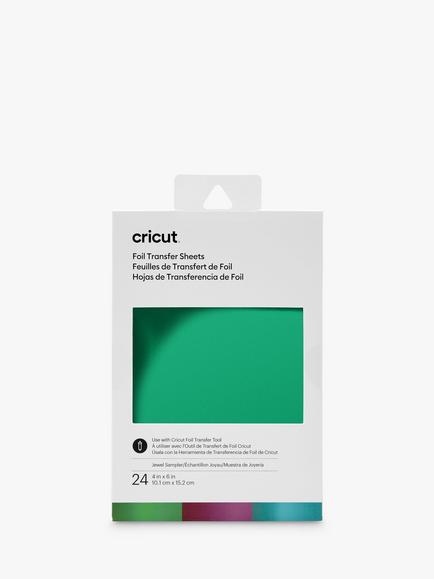 Cricut Foil Transfer Sheets, 4 x 6, Jewel, Jewel