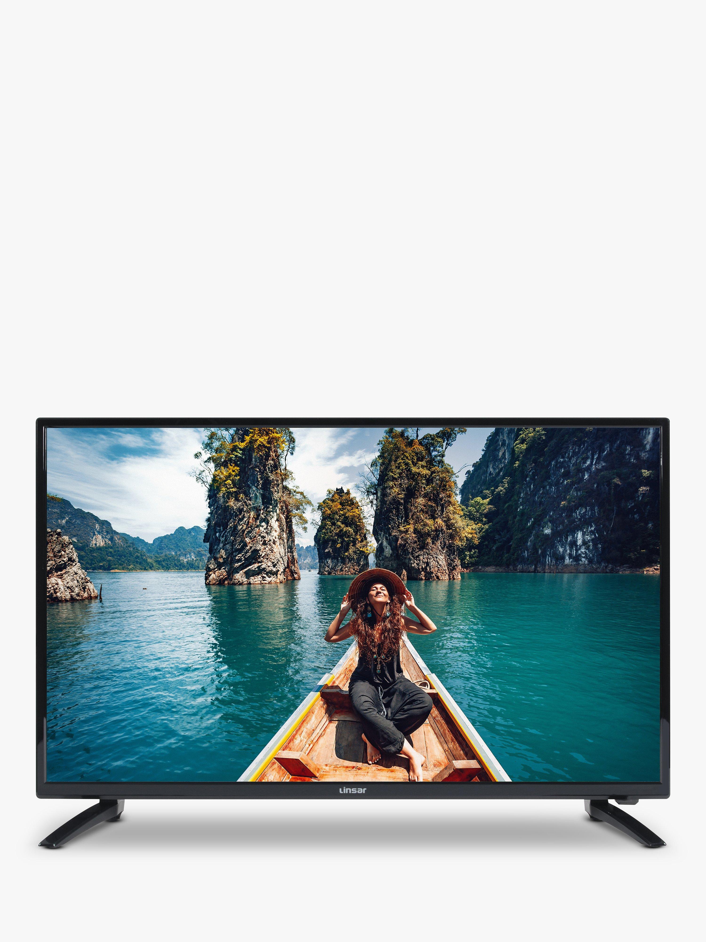 Linsar 24LED450 LED (2020) HD Ready 720p TV, 24 inch with Freeview HD, Black