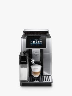 De'Longhi PrimaDonna ECAM610.75.MB  Soul Fully Automatic Bean to Cup Coffee Machine, Metal Black, Stainless Steel