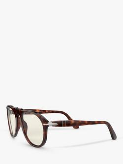 Persol PO0649 Men's Pilot Sunglasses, Havana - view 2, Havana