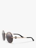 BVLGARI BV6149B Women's Round Sunglasses