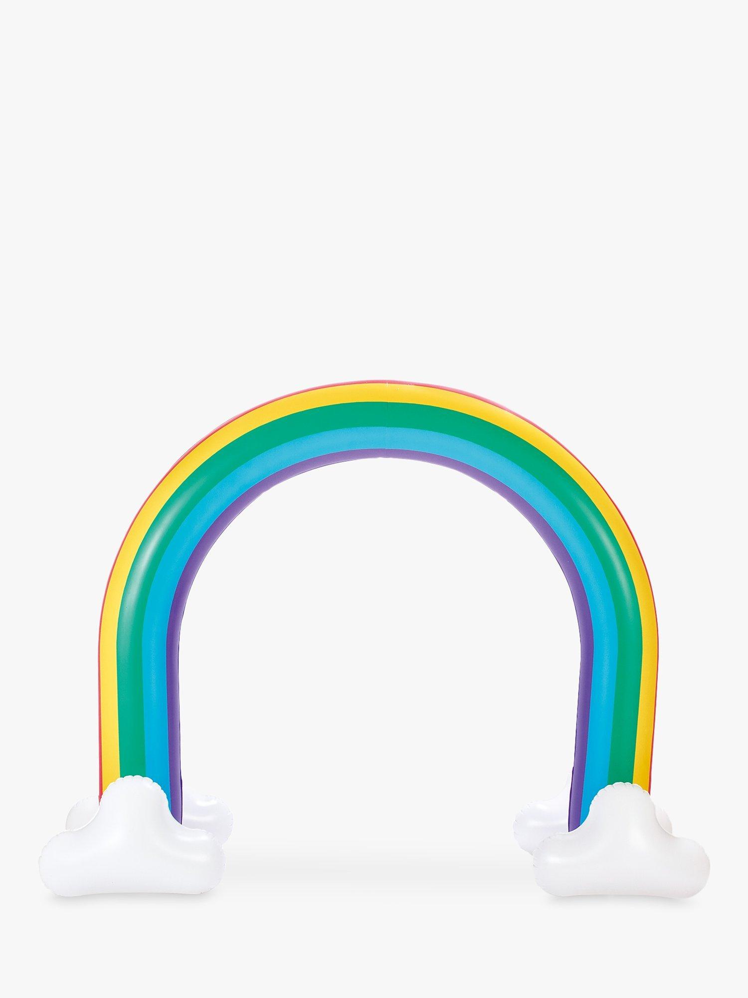Summer Waves Inflatable Rainbow Water Sprinkler