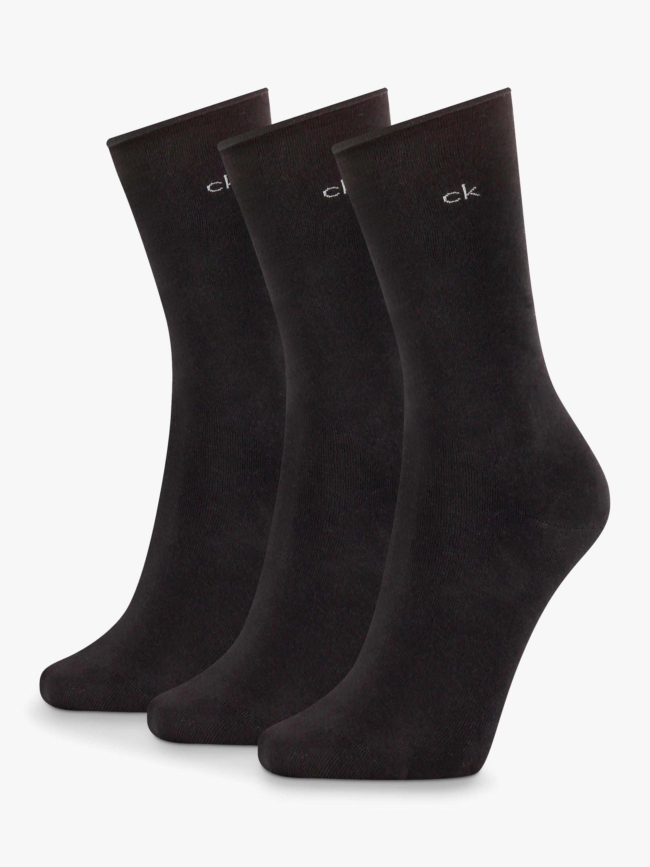 Calvin Klein Emma Roll Top Ankle Socks Pack of 3