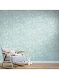 John Lewis Karri Wallpaper, Dusty Green