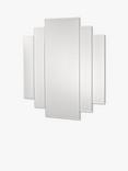 Där Odeon Bevelled Glass Wall Mirror, 89 x 89cm, Clear