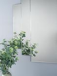 Där Odeon Bevelled Glass Wall Mirror, 89 x 89cm, Clear