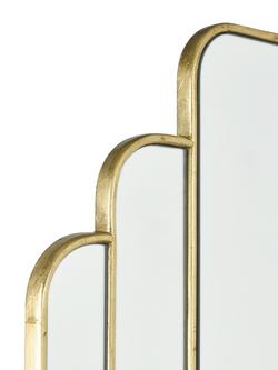 Där Skovgaard Decorative Wall Mirror, 90 x 60cm, Gold - view 2, Gold