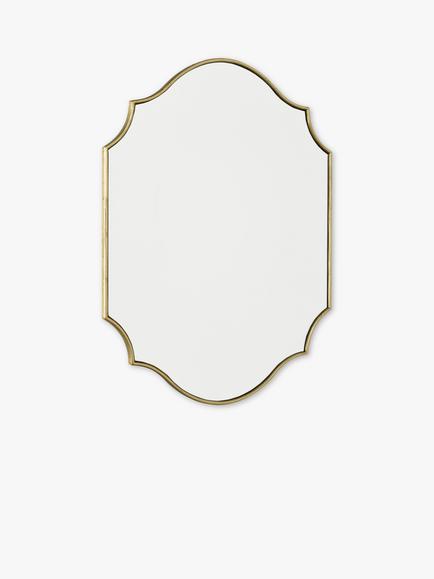 Där Ruggiero Wall Mirror, 70 x 50cm, Gold, Gold