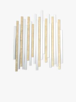 Där Pimento Bevelled Glass Wall Mirror, 86 x 66cm, Gold, Gold