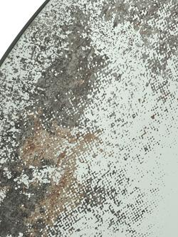 Där Vixen Round Wall Mirror, 80cm, Gold - view 2, Gold