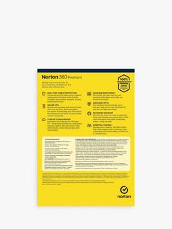 Norton 360 Premium, 15 Months Pre-Paid Subscription for 5 Devices and 5 Users - view 2, 