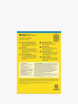 Norton 360 Deluxe, 1 Year Pre-Paid Subscription for 3 Devices and 1 User - view 2, 