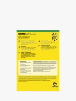 Norton 360 Standard, 1 Year Pre-Paid Subscription for 1 Device and 1 User - view 2, 