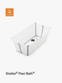 Stokke Flexi Bath Baby Bath, White/Grey