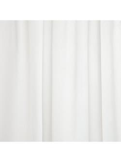 John Lewis Recycled Polyester Shower Curtain - view 2, White