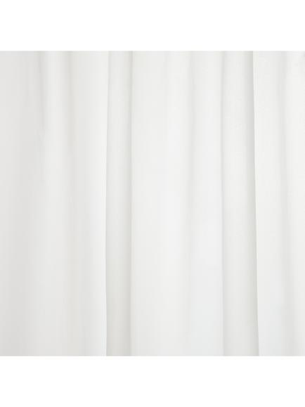 John Lewis Recycled Polyester Shower Curtain - view 2, White