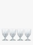 Nachtmann Noblesse Crystal Cut Glass Wine Goblet, Set of 4, 350ml, Clear