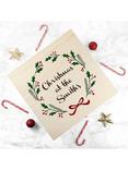 Treat Republic Personalised Jolly Holly Christmas Eve Box