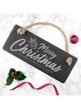 Treat Republic Personalised Christmas Slate Sign