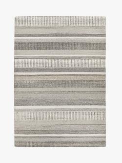 John Lewis Mosserud Stripe Rug, Grey