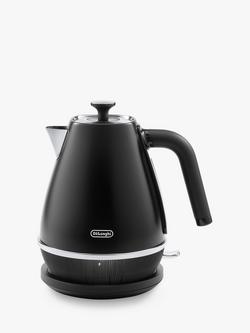 De'Longhi Distinta X Kettle, 1.7L, Matte Black