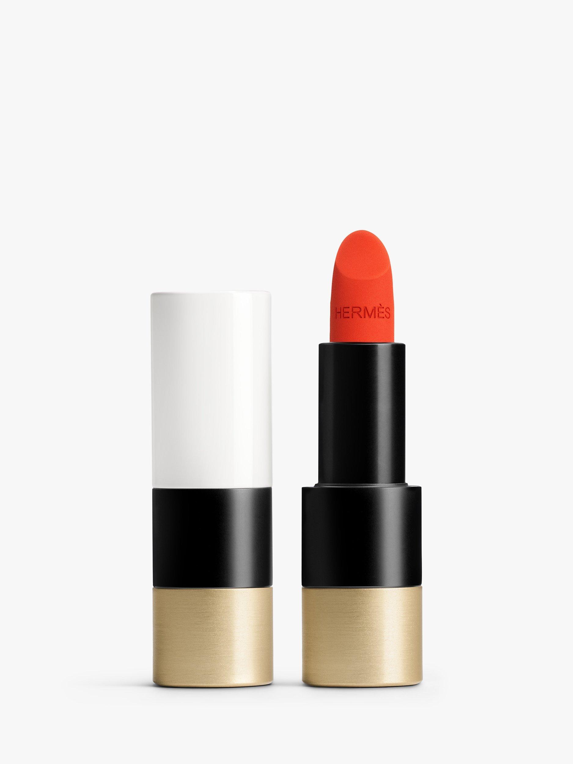 Product image 1 of 10, which shows Hermès Rouge Hermès Matte Lipstick, 53 Rouge Orange