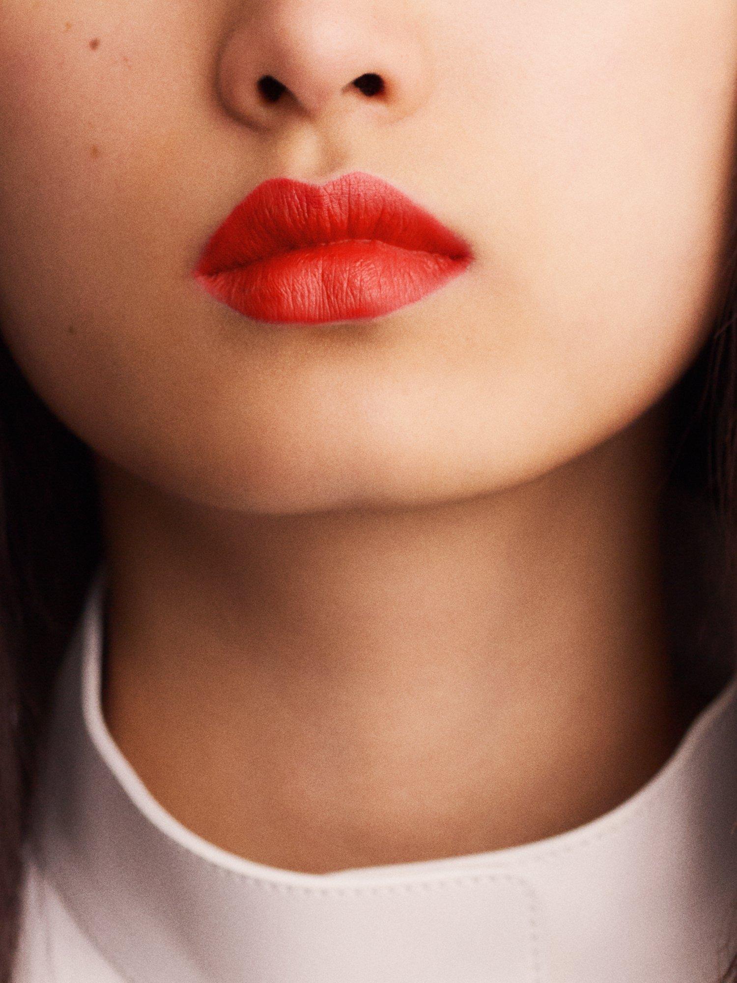 Product image 10 of 10, which shows Hermès Rouge Hermès Matte Lipstick, 53 Rouge Orange