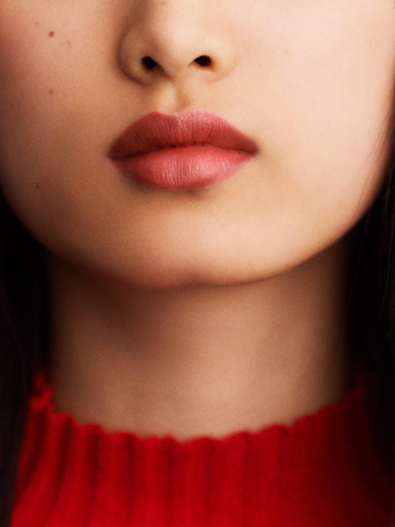 Product image 8 of 11, which shows Hermès Rouge Hermès Satin Lipstick, 21 Rose Épicé
