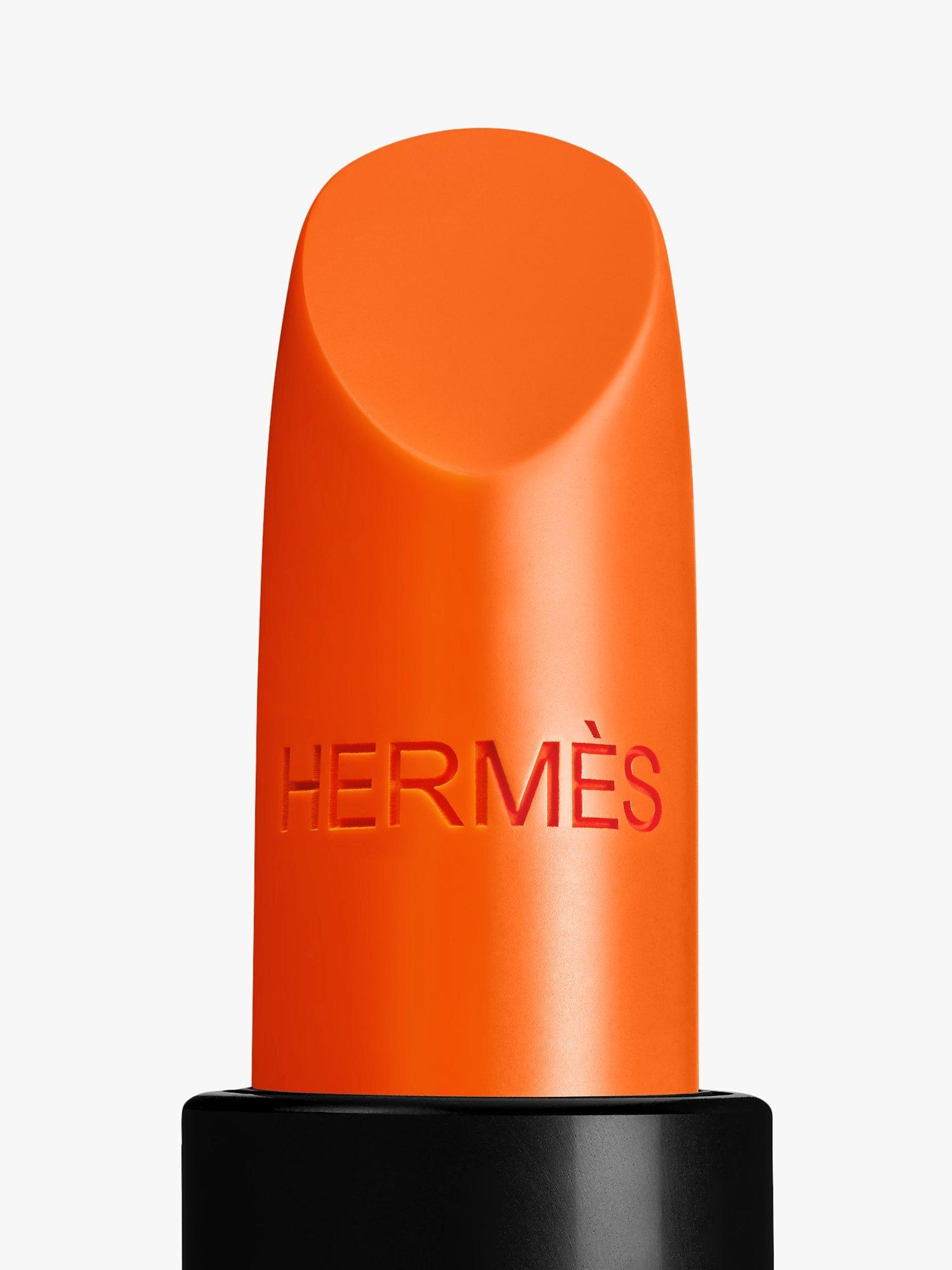 Product image 6 of 11, which shows Hermès Rouge Hermès Satin Lipstick, 33 Orange Boîte
