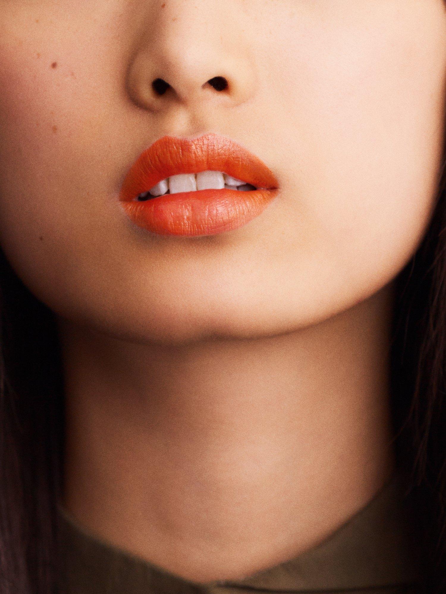 Product image 8 of 11, which shows Hermès Rouge Hermès Satin Lipstick, 33 Orange Boîte