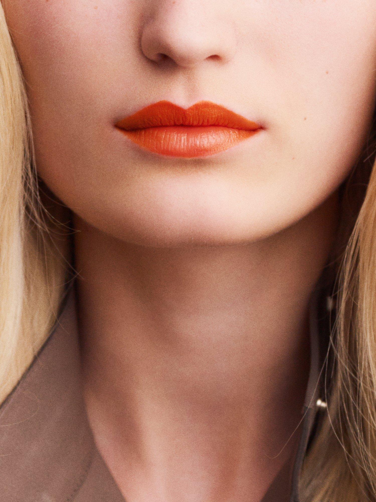 Product image 9 of 11, which shows Hermès Rouge Hermès Satin Lipstick, 33 Orange Boîte