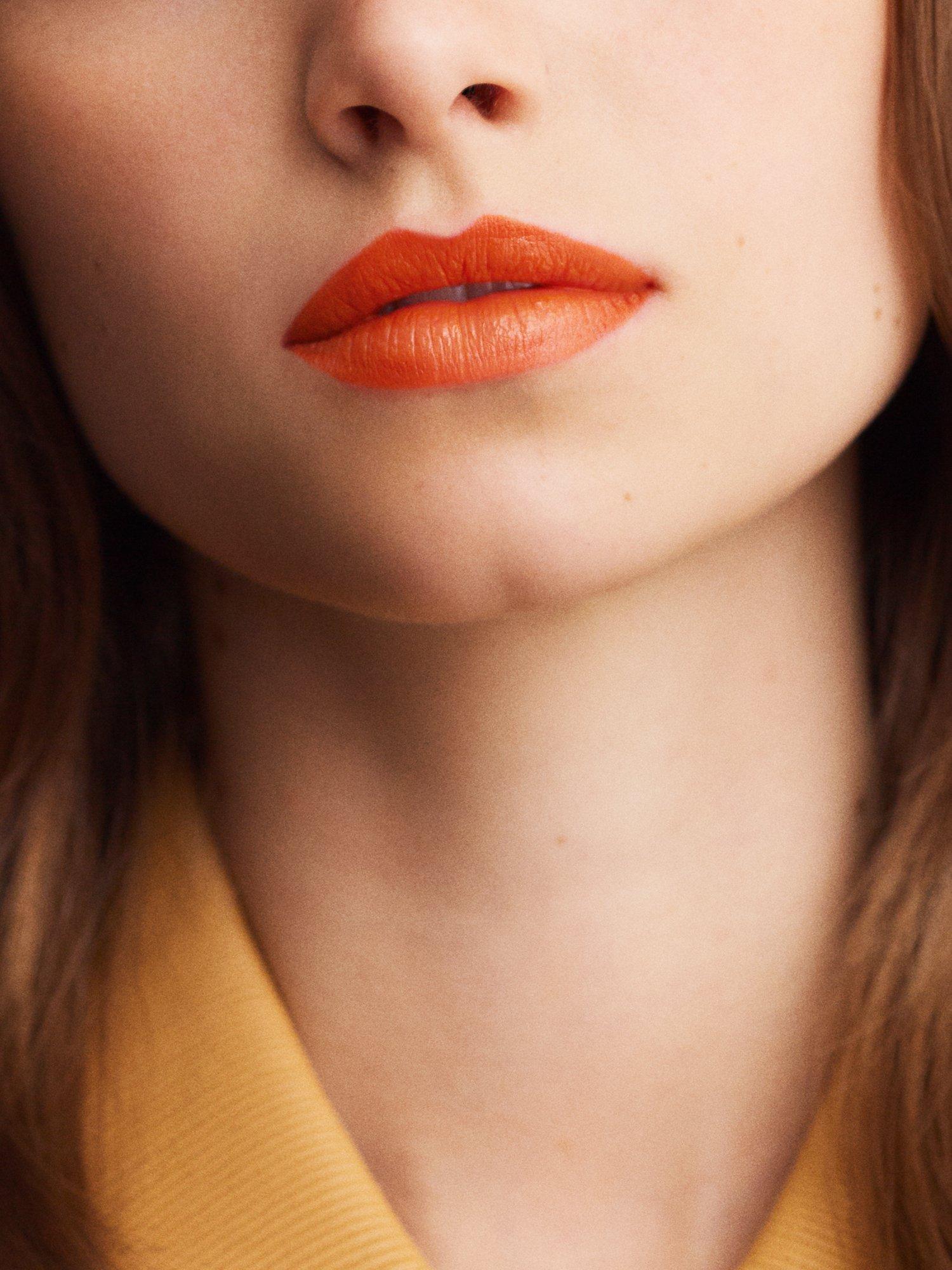 Product image 10 of 11, which shows Hermès Rouge Hermès Satin Lipstick, 33 Orange Boîte