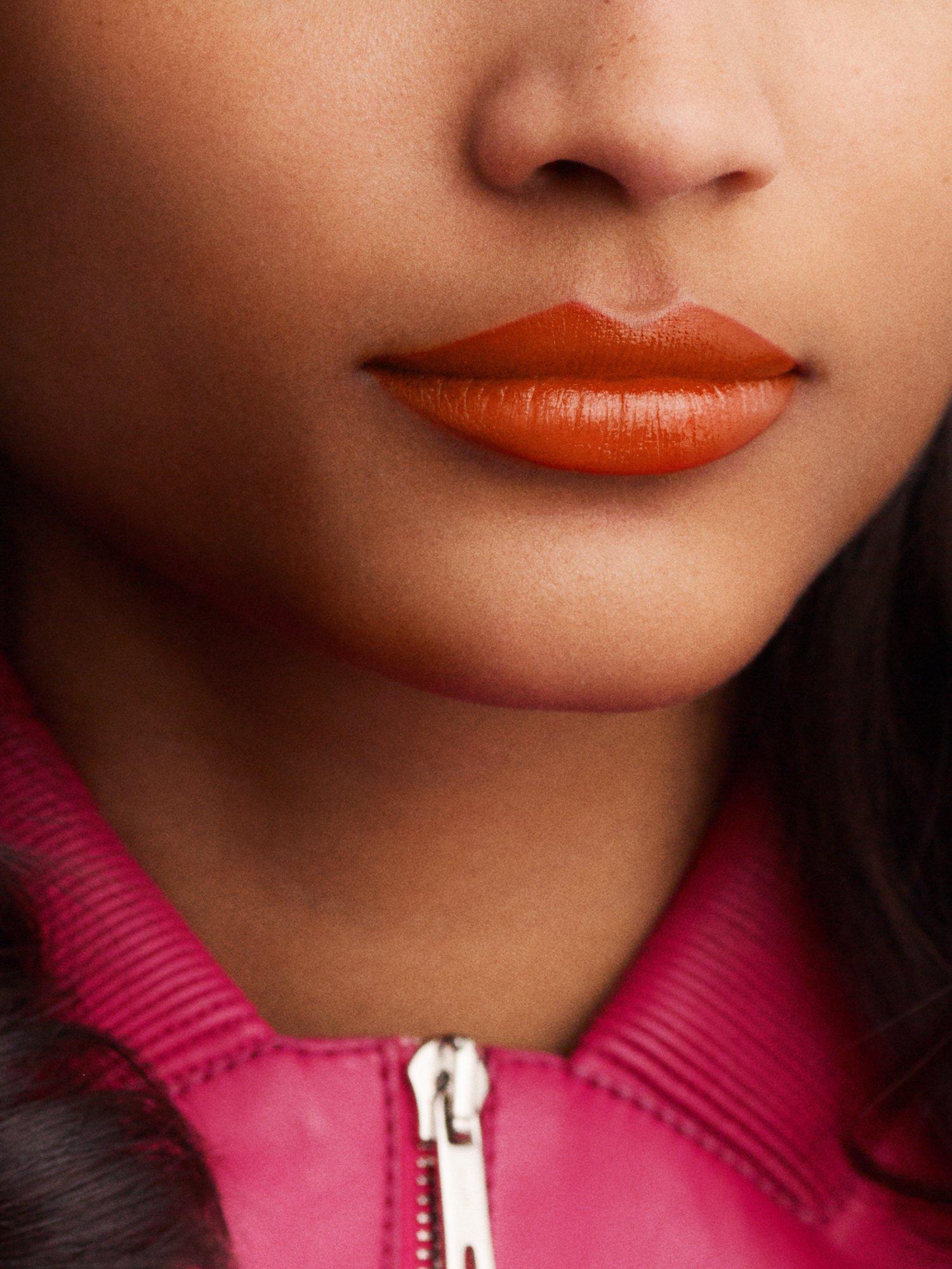 Product image 11 of 11, which shows Hermès Rouge Hermès Satin Lipstick, 33 Orange Boîte