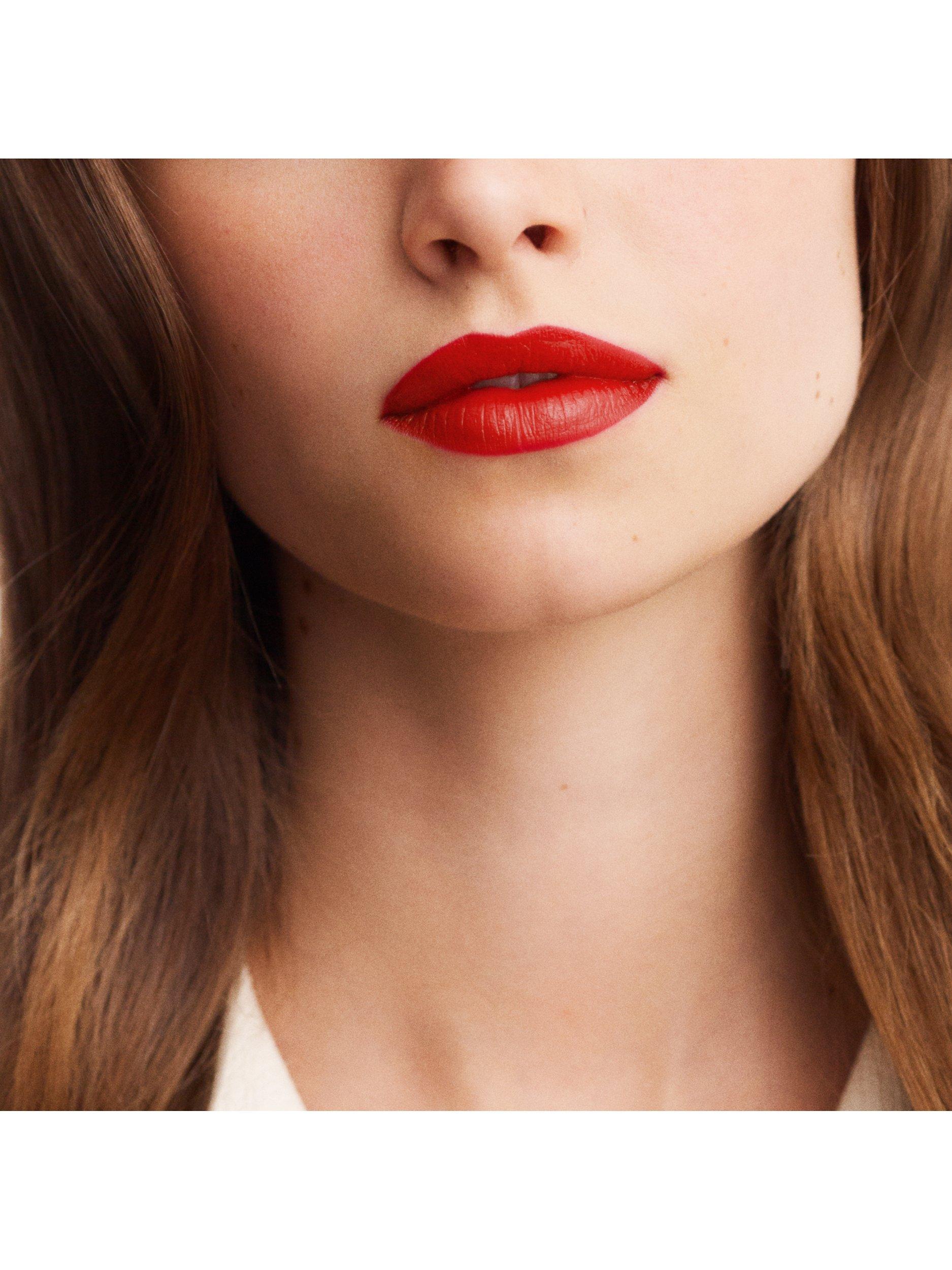Product image 8 of 10, which shows Hermès Rouge Hermès Satin Lipstick Refill, 75 Rouge Amazone