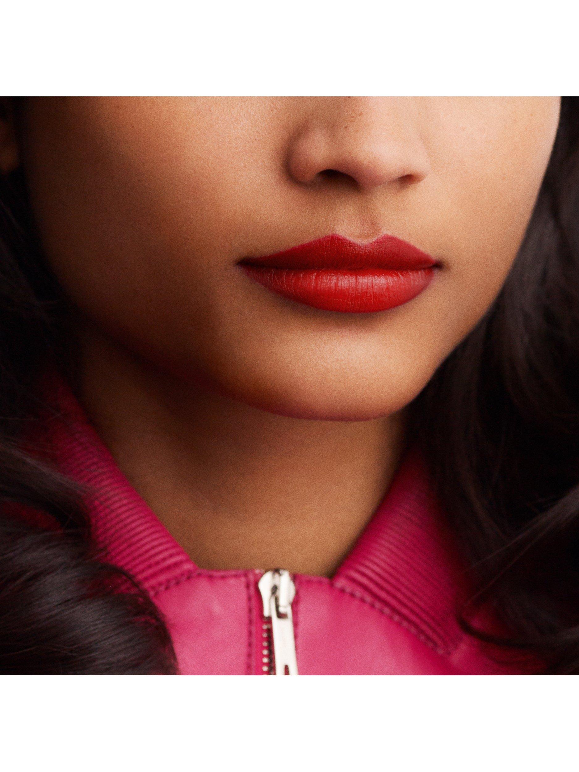 Product image 9 of 10, which shows Hermès Rouge Hermès Satin Lipstick Refill, 75 Rouge Amazone