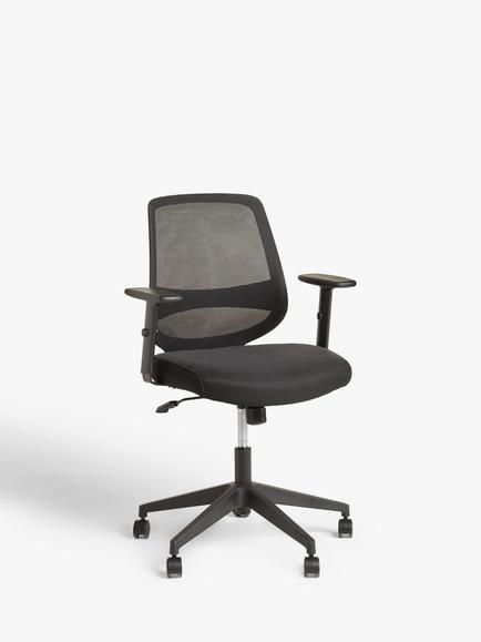 John Lewis Dorsal Office Chair, Black
