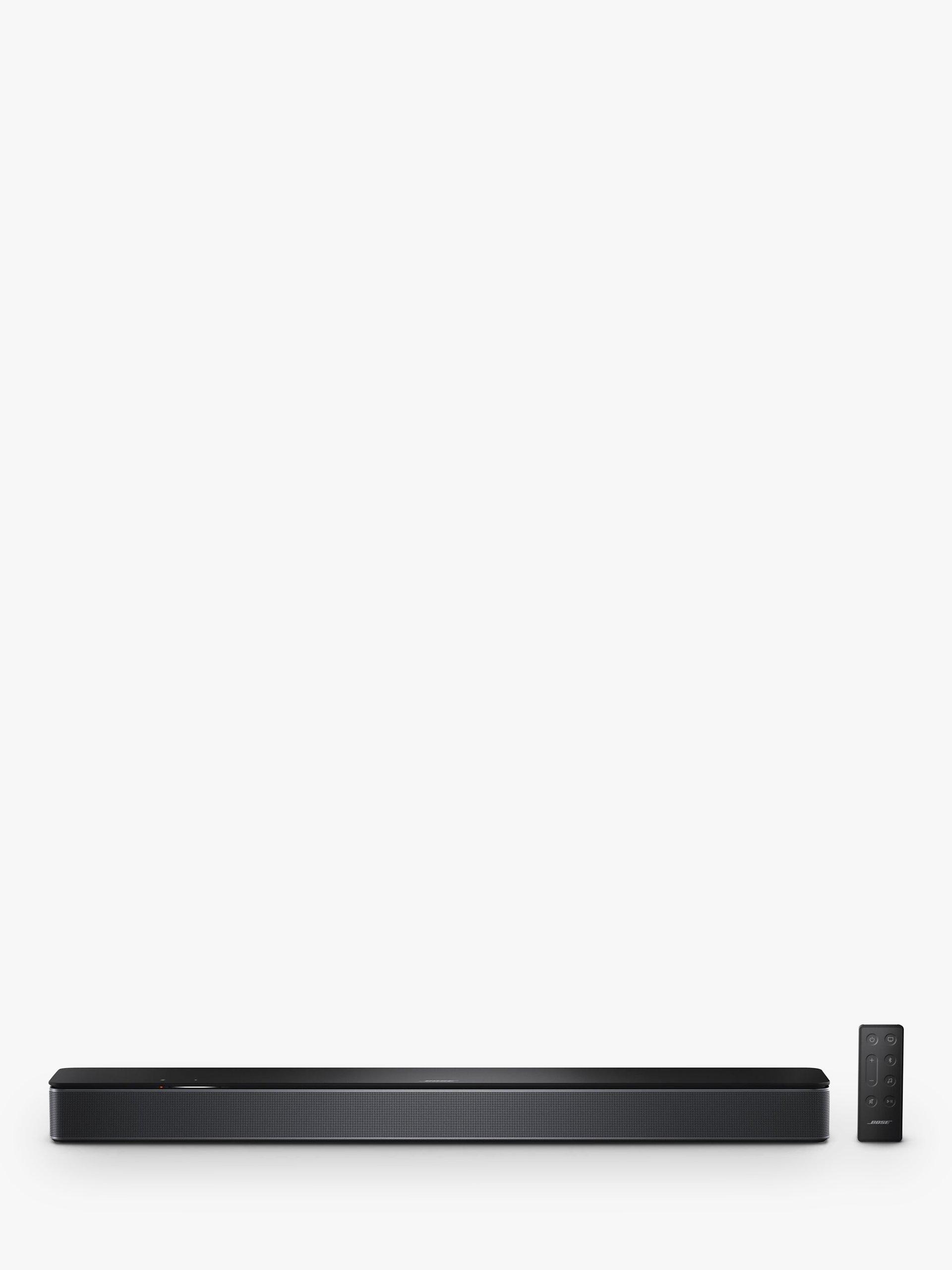 Bose Smart Soundbar 300 with Wi-Fi, Bluetooth and Voice Recognition and Control, Black